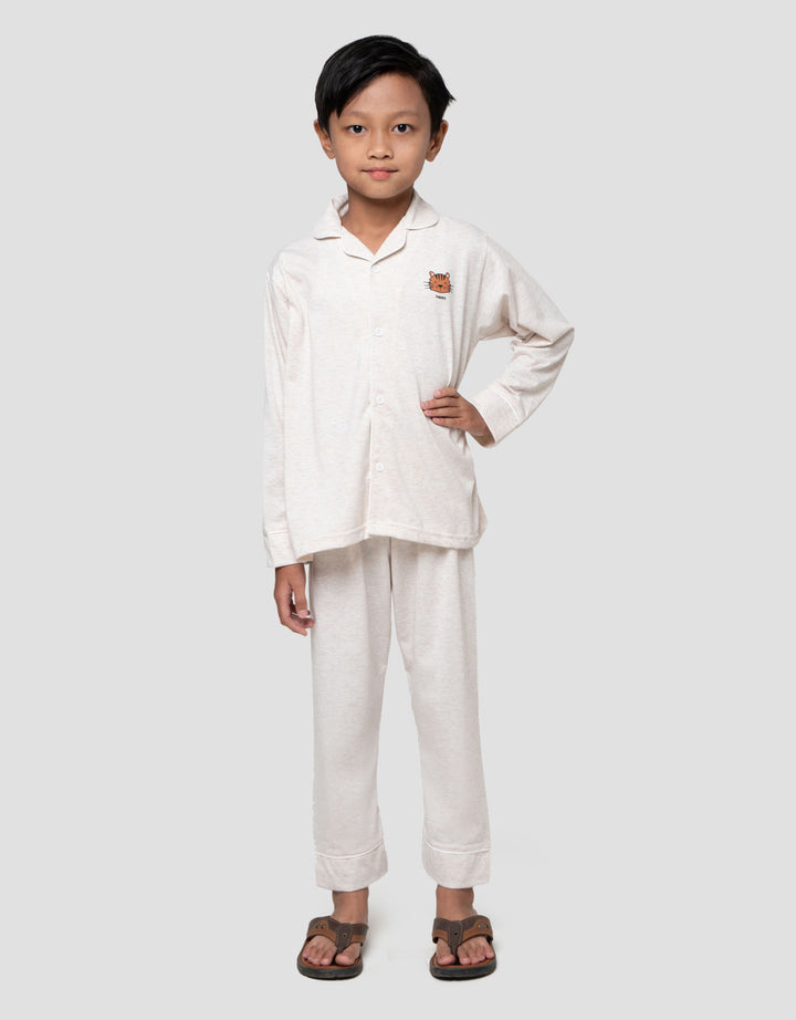 Little M Tiger Happy Piyama Anak Laki-laki