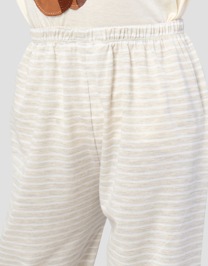 Little M Sleepwear Bear Setelan Pakaian Tidur Anak Perempuan