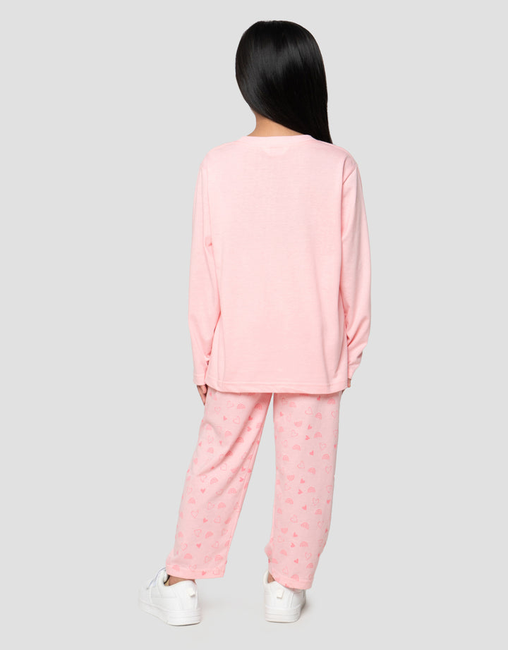 Little M Girls Unicorn Setelan Piyama Anak Perempuan