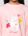 Little M Girls Unicorn Setelan Piyama Anak Perempuan