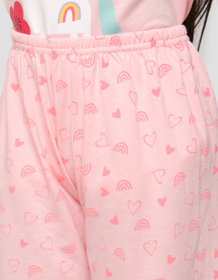 Little M Girls Unicorn Setelan Piyama Anak Perempuan