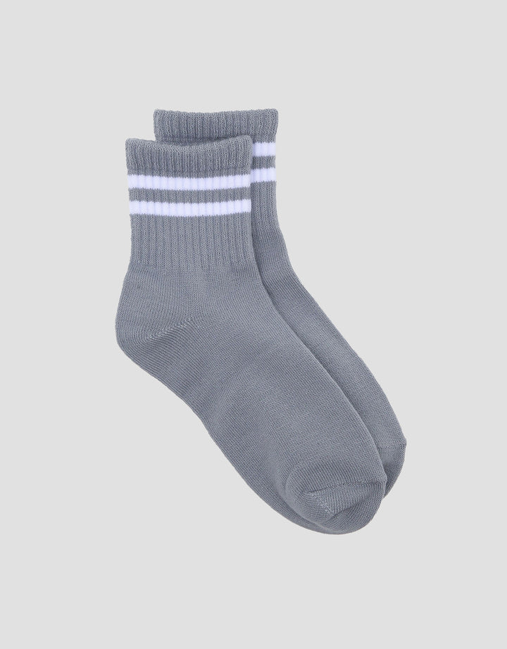 Little M Print Stripe Kaus Kaki Bayi