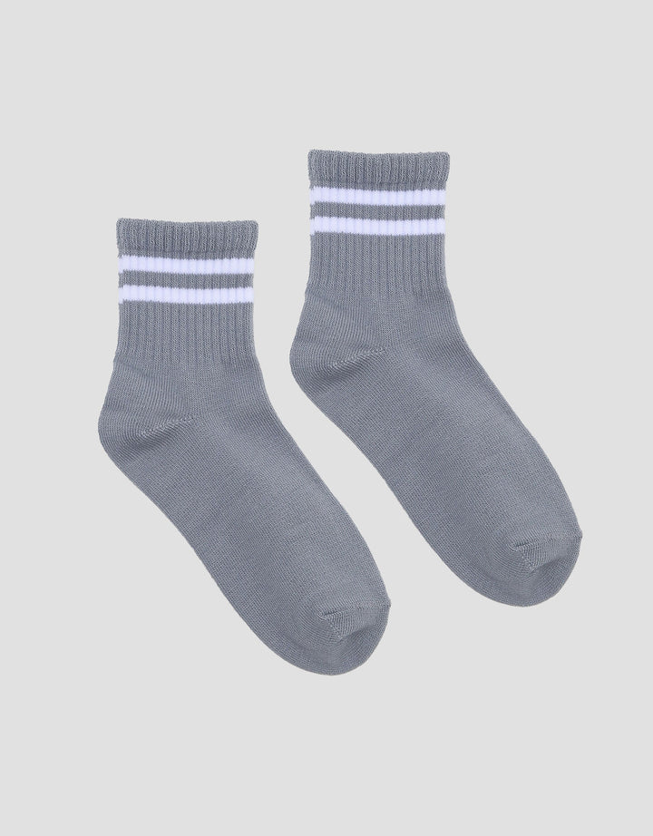 Little M Print Stripe Kaus Kaki Bayi