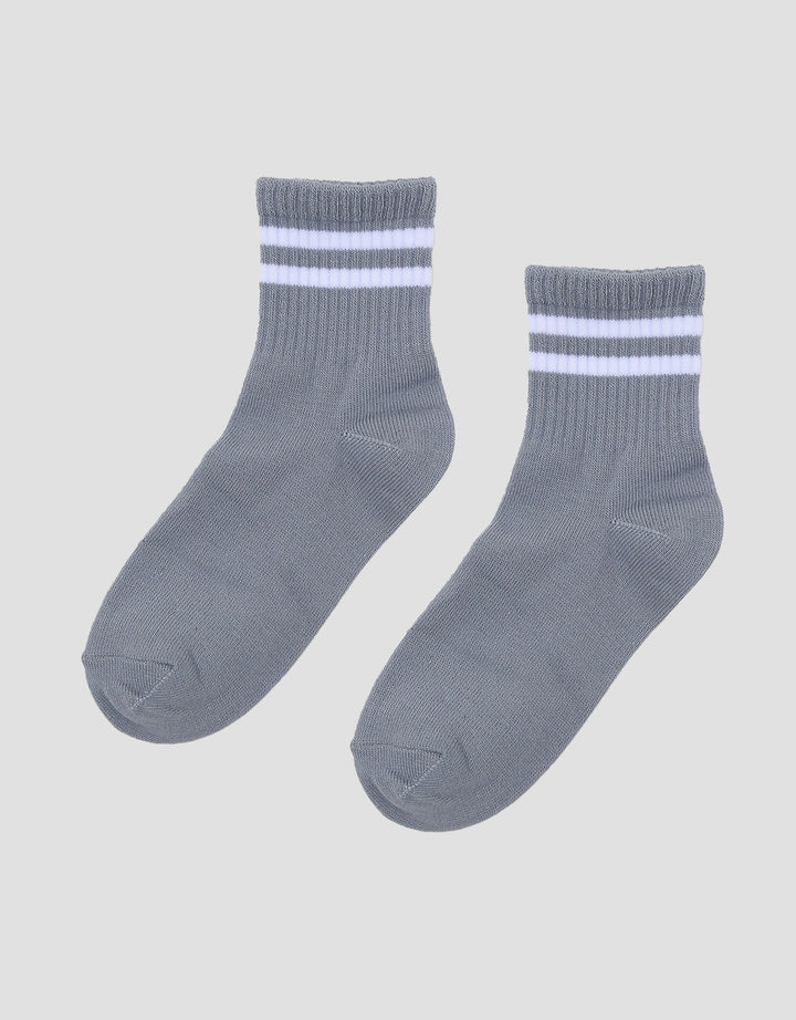 Little M Print Stripe Kaus Kaki Bayi