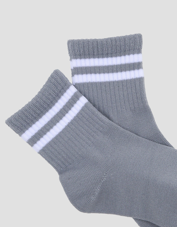 Little M Print Stripe Kaus Kaki Bayi