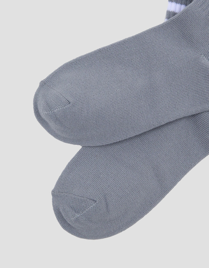 Little M Print Stripe Kaus Kaki Bayi