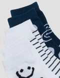 Little M Pack Of 3 Smile Kaus Kaki Bayi