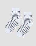 Little M Stripe Tipis Kaus Kaki Bayi