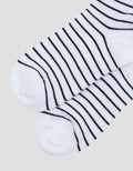 Little M Stripe Tipis Kaus Kaki Bayi