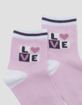 Little M Love Stripe Kaus Kaki Bayi