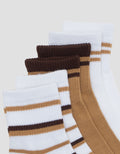 Little M Pack Of 3 Stripe Panjang Kaus Kaki Bayi