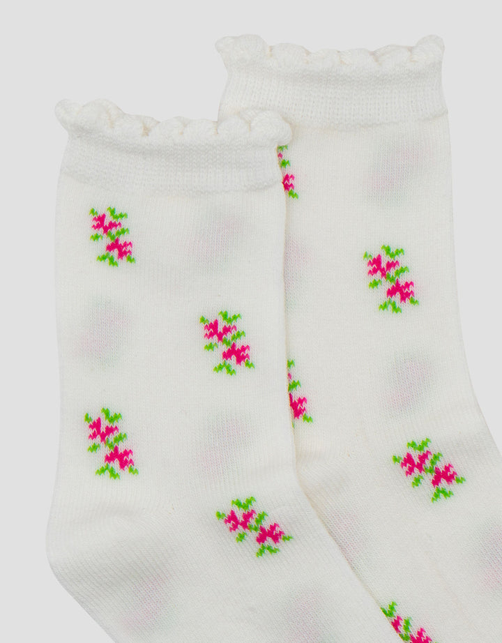 Little M Flower Kaus Kaki Bayi
