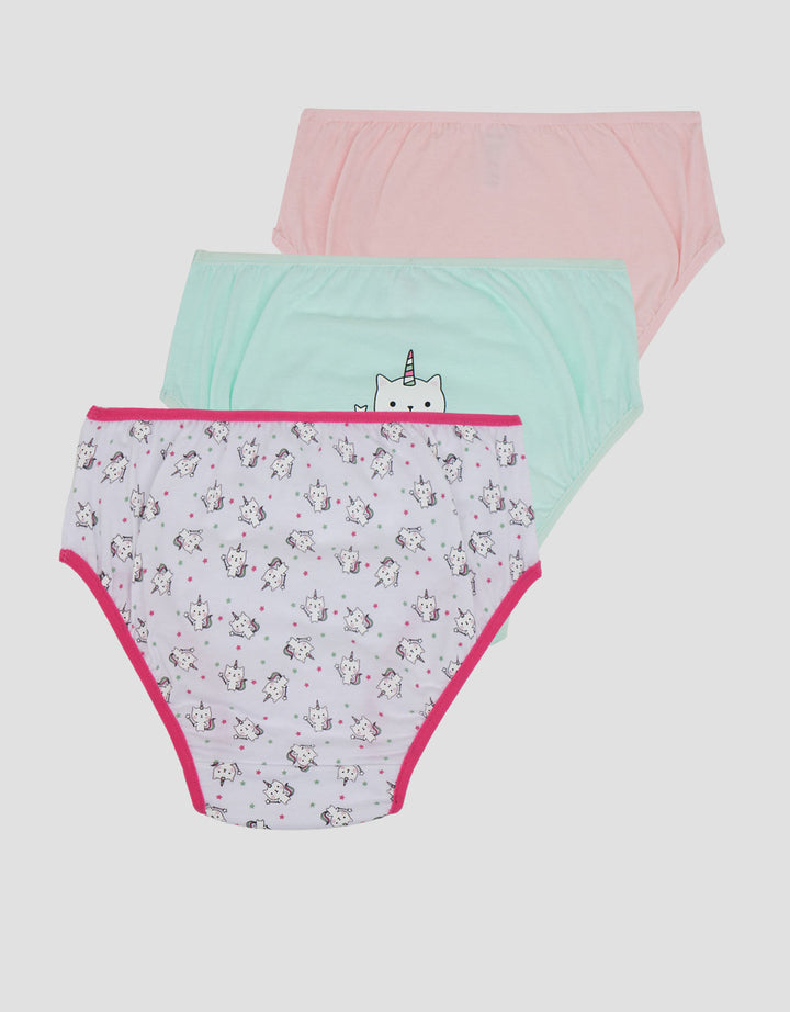 Little M Pack Of 3 Girls Cats Celana Dalam Anak Perempuan