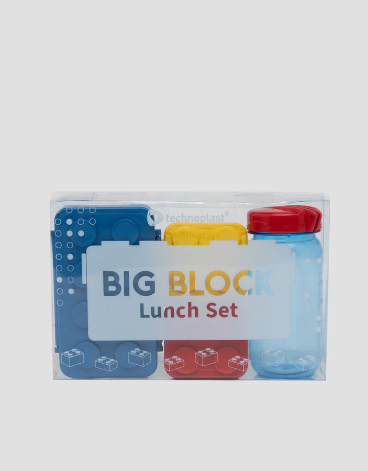MxM Homeco Lunch Set Big Block Lunch Set Lch-Blk
