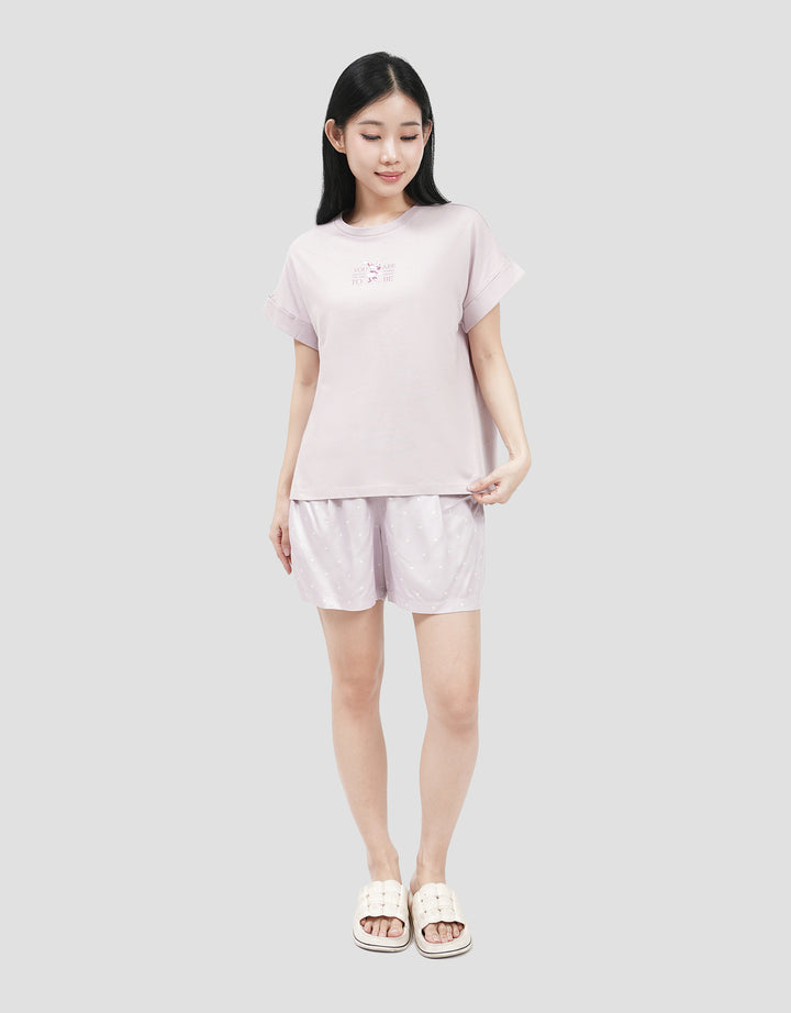 Suko Graphic Disney Mickey Pakaian Setelan Wanita