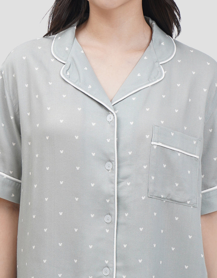 Suko Motif Disney Pajamas Set Wanita