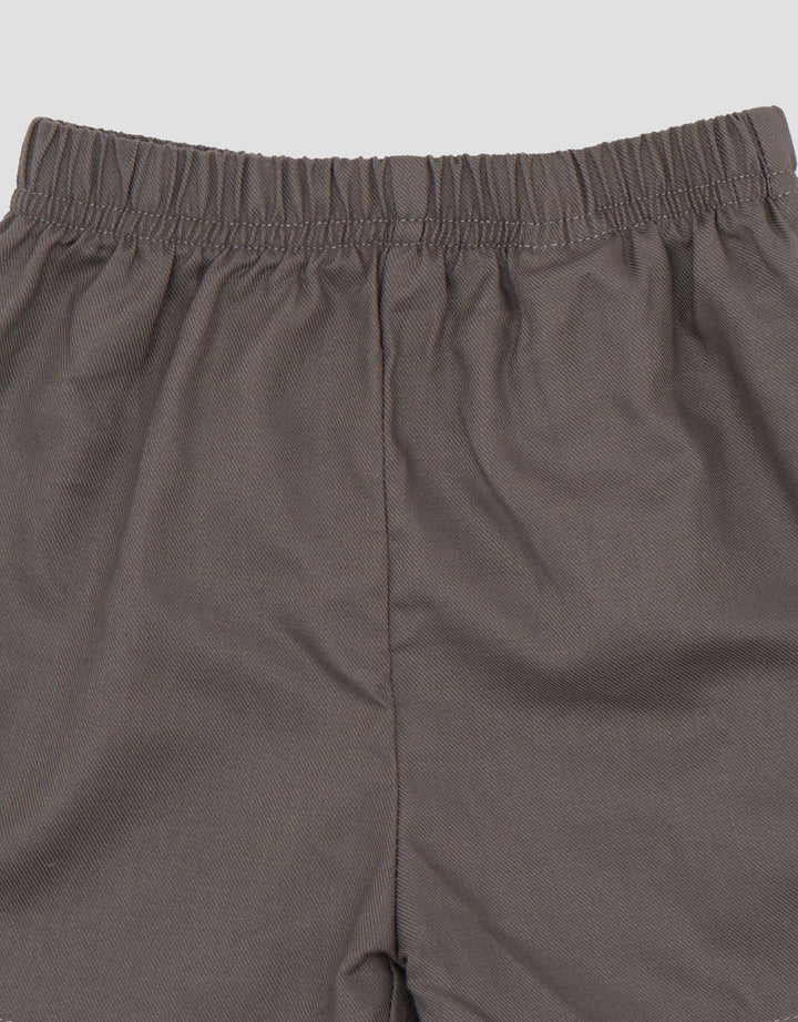 Little M Woven Embro Car Pakaian Setelan Bayi