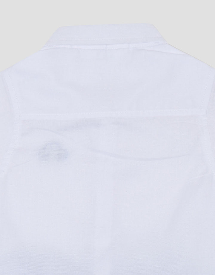 Little M Woven Embro Car Pakaian Setelan Bayi