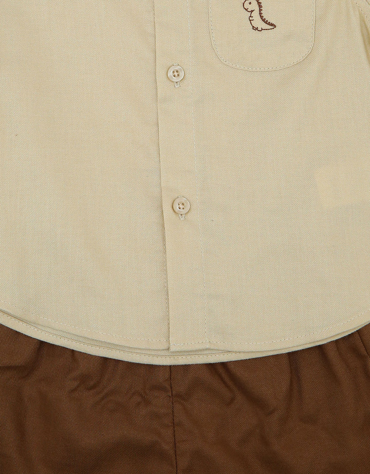 Little M Embro Dino Pakaian Setelan Bayi