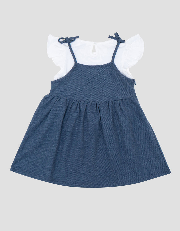 Little M Textured Knit 2Pc Dress Bayi