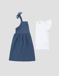 Little M Textured Knit 2Pc Dress Bayi
