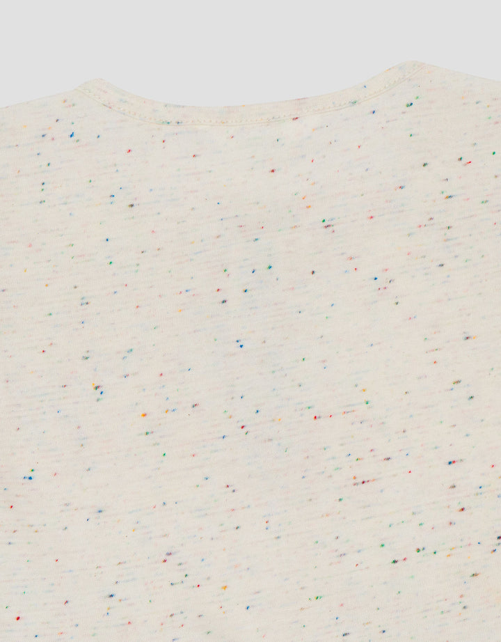 Little M Henley Texture Bintik Pakaian Setelan Bayi