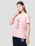 Disney Reg Print Mickey Mouse Kaos Wanita