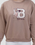 Disney Print Bambi Sweater Wanita
