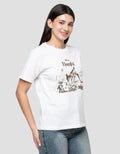 Disney Reg Print Bambi Kaos Wanita