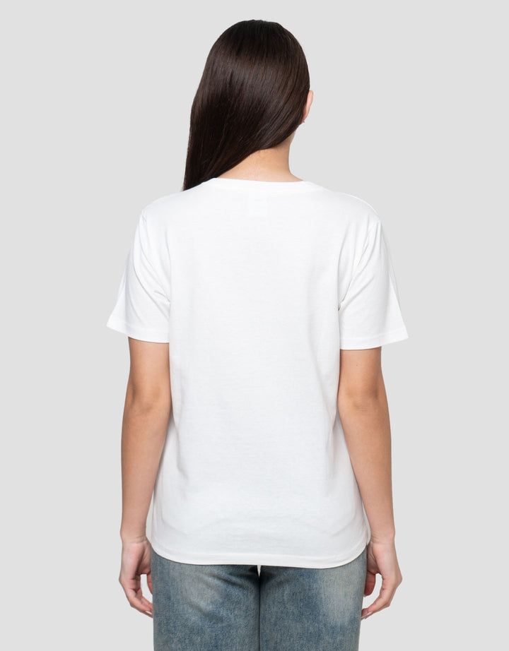 Disney Reg Print Bambi Kaos Wanita