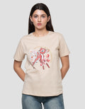 Disney Reg Print Bambi Kaos Wanita