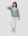 Disney Reguler Print Bambi Jaket Cardigan Wanita