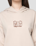 Disney Pull Over Basic Print Chip N Dale Sweater Wanita