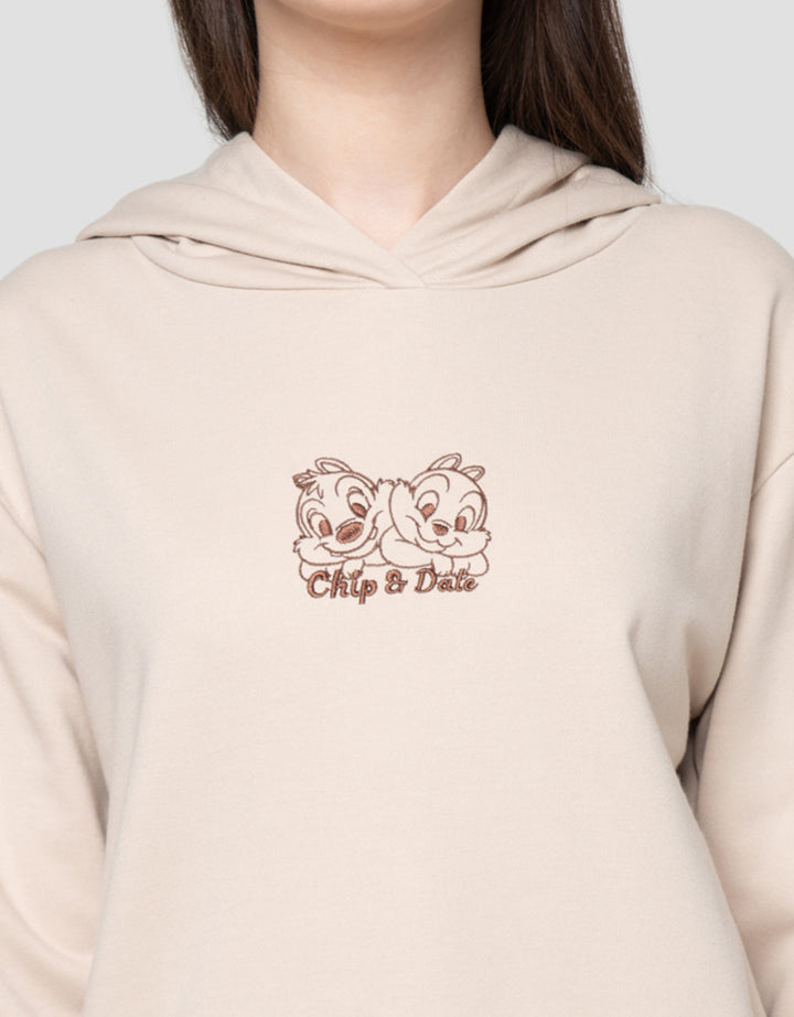 Disney Pull Over Basic Print Chip N Dale Sweater Wanita