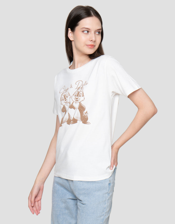 Disney Reguler Print Chip N Dale Kaos Wanita