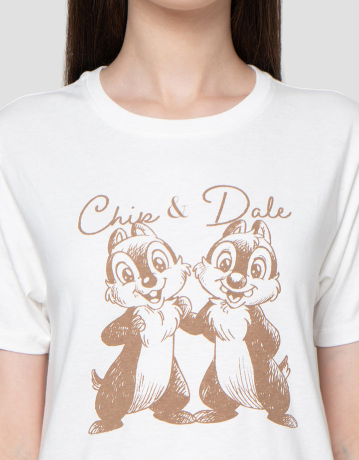 Disney Reguler Print Chip N Dale Kaos Wanita