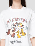 Disney Print Chip N Dale  Kaos Oversize Wanita