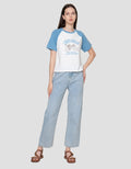 Disney Boxy Raglan Print Chip & Dale Kaos Wanita