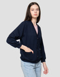 Disney Print Chip N Dale Jaket Cardigan Wanita