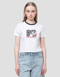 Nevada Baby Tee Print Wb Mtv Kaos Wanita