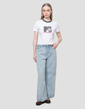 Nevada Baby Tee Print Wb Mtv Kaos Wanita