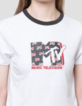 Nevada Baby Tee Print Wb Mtv Kaos Wanita