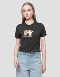 Nevada Print Wb Mtv  Kaos Wanita