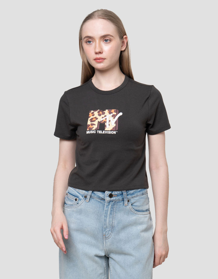 Nevada Print Wb Mtv  Kaos Wanita