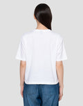 Nevada Tee Boxy Print Kaos Wanita
