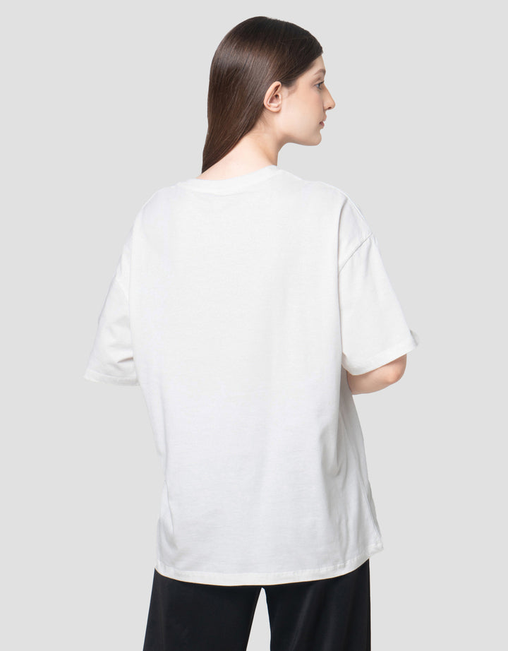 Character Print Wb Powerpuff Kaos Oversize Wanita