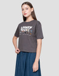Nevada Boxy Print Looney Tunes Kaos Wanita
