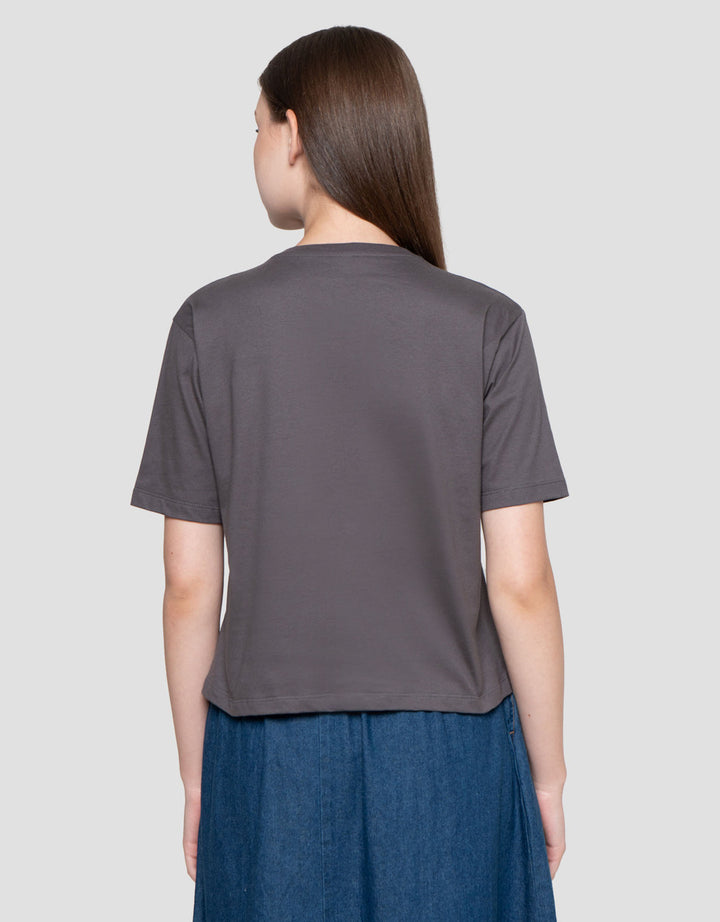 Nevada Boxy Print Looney Tunes Kaos Wanita