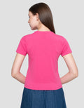 Nevada Baby Tee 2 Print Emily In Paris Kaos Wanita