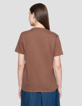 Nevada Tee Reg Print Wb Kaos Wanita